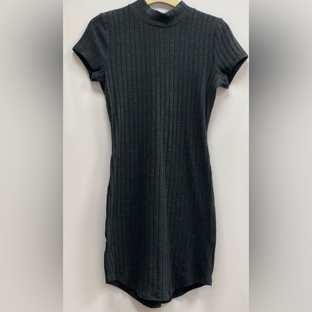Charcoal short dress